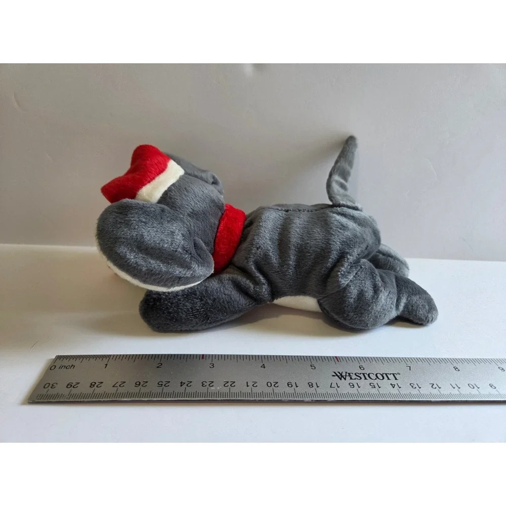 DanDee Collector's Choice Bean Bag Friends Christmas Mouse Plush Santa Hat Scarf